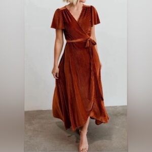 Baltic Born Deep Blue Maxi Dress